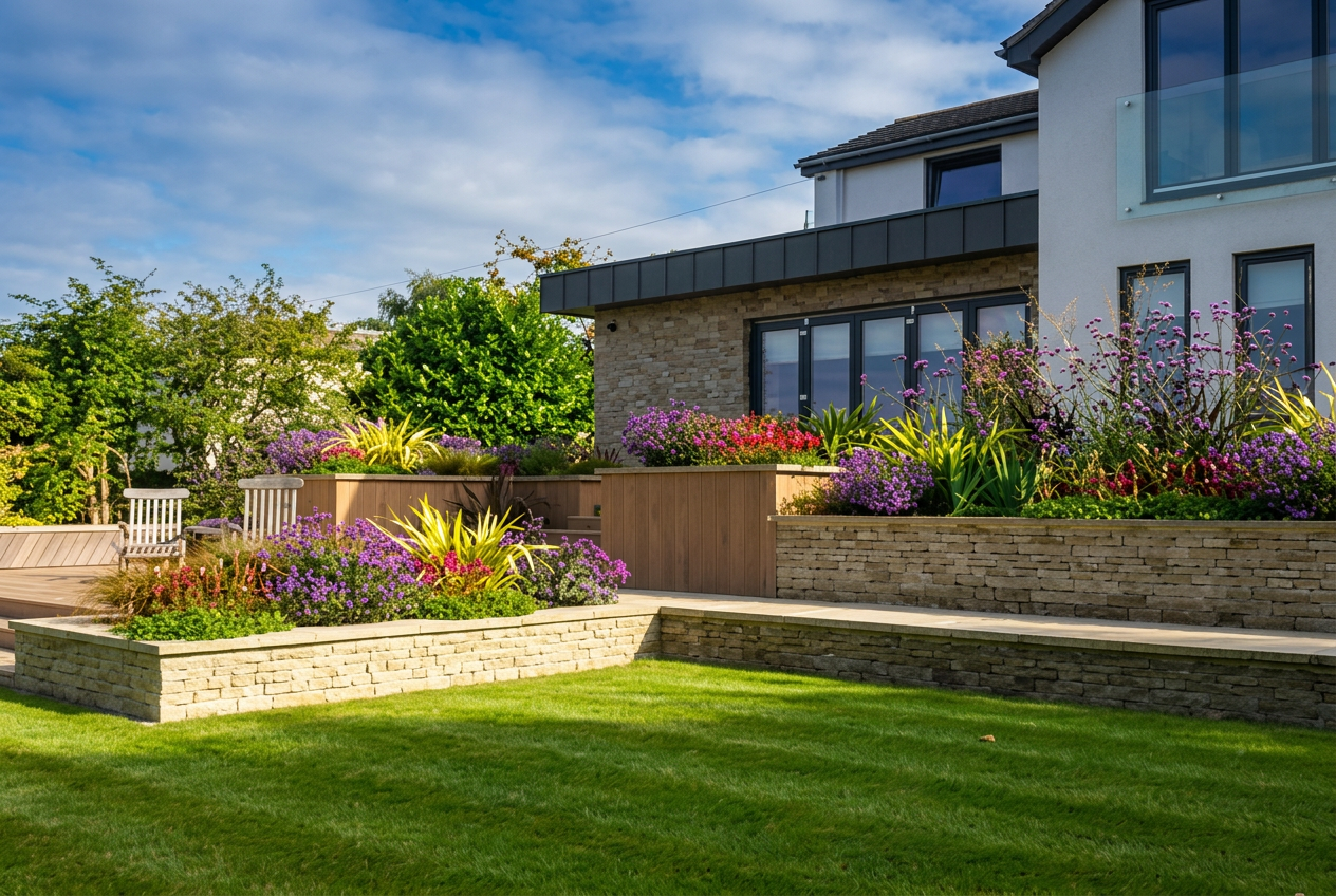 Horizon Landscape Design team at work